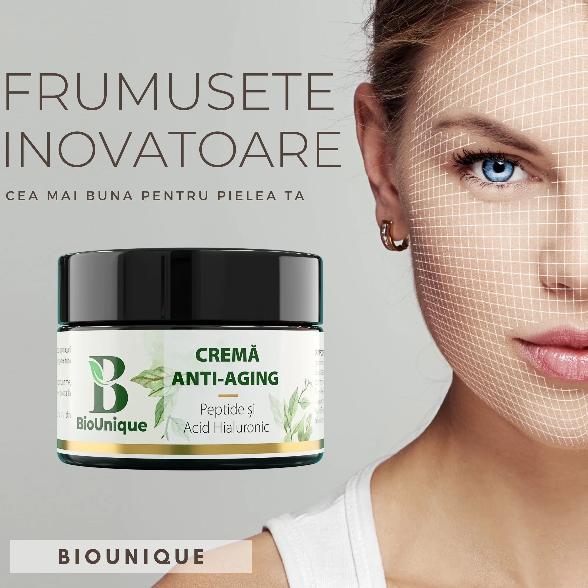 Cum functioneaza crema antirid cu peptide si de ce ar trebui sa o incerci - BioUnique