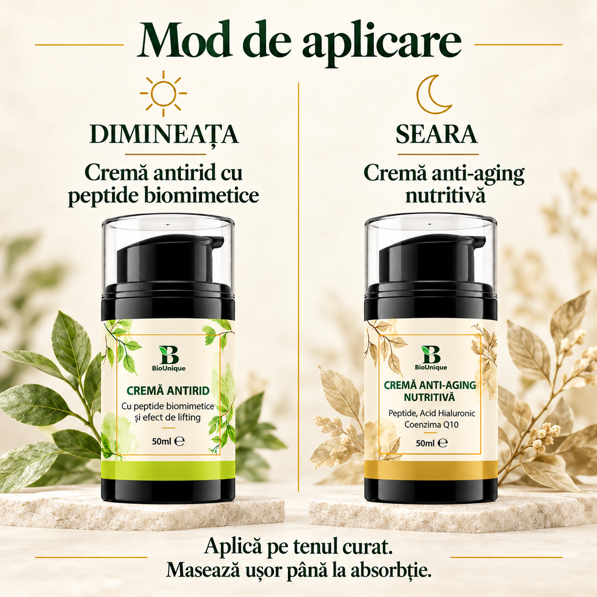 Set Anti-Rid Zi & Noapte cu Peptide