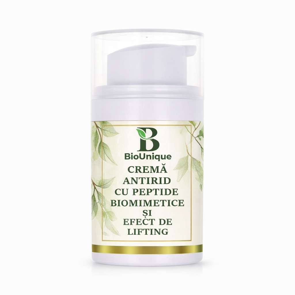 Crema Antirid cu Peptide Biomimetice si Efect de Lifting