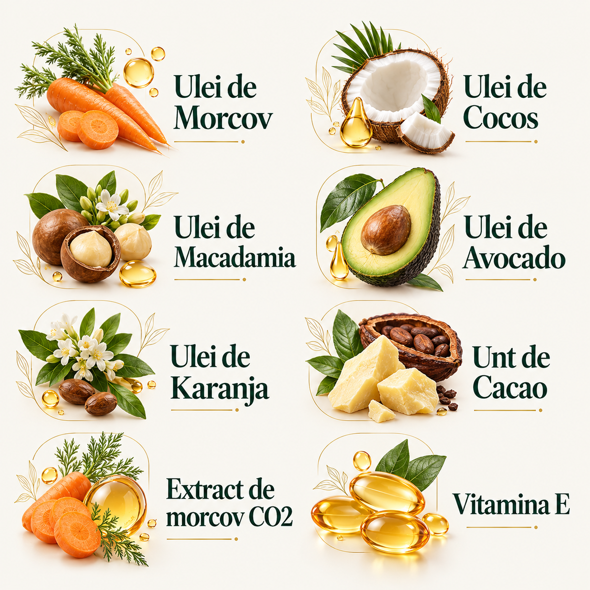 Ulei de plajă bronzant cu extract de morcov, aroma de ciocolată și caramel, 110 ml