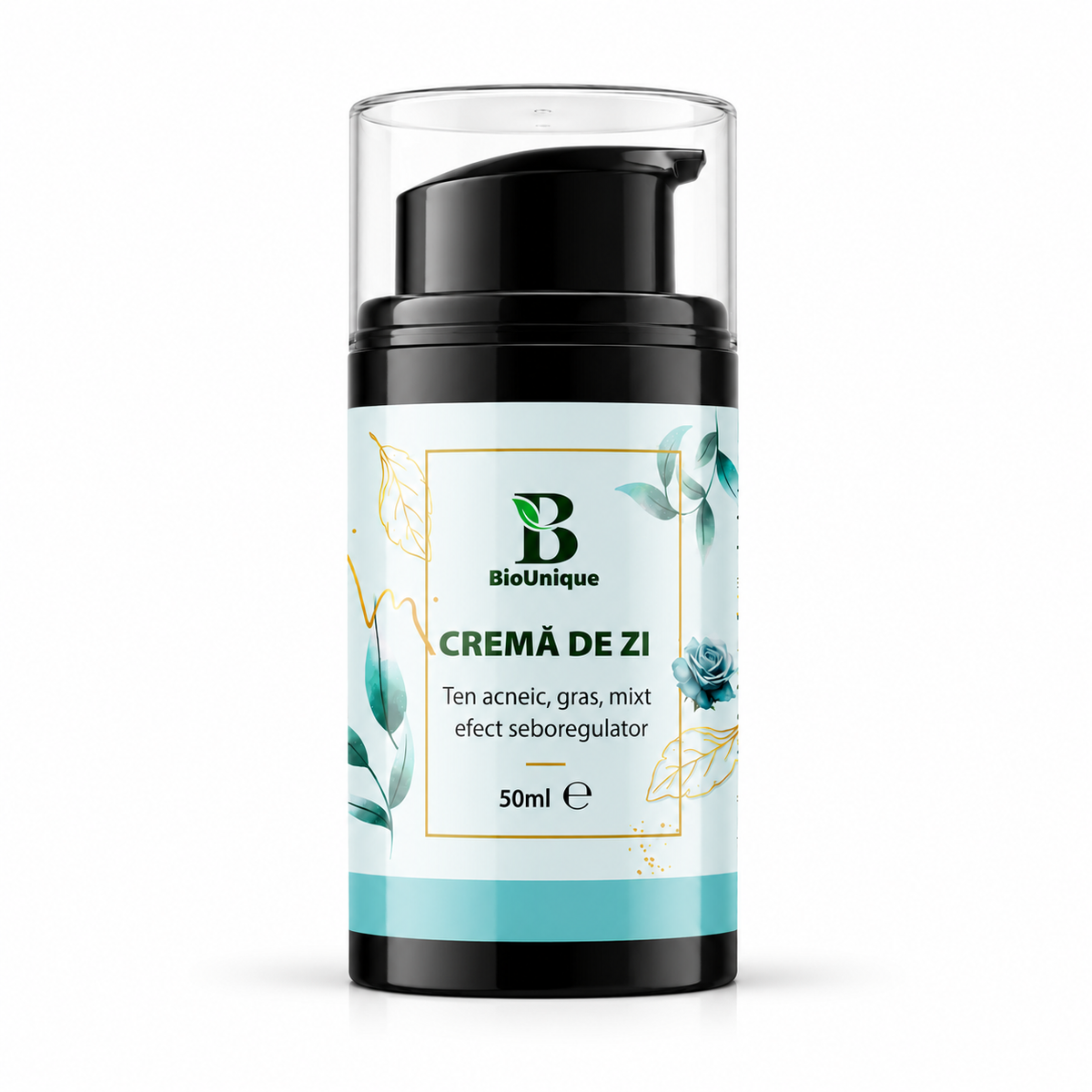 Cremă de zi seboregulatoare pentru ten gras, mixt și acneic, 50 ml