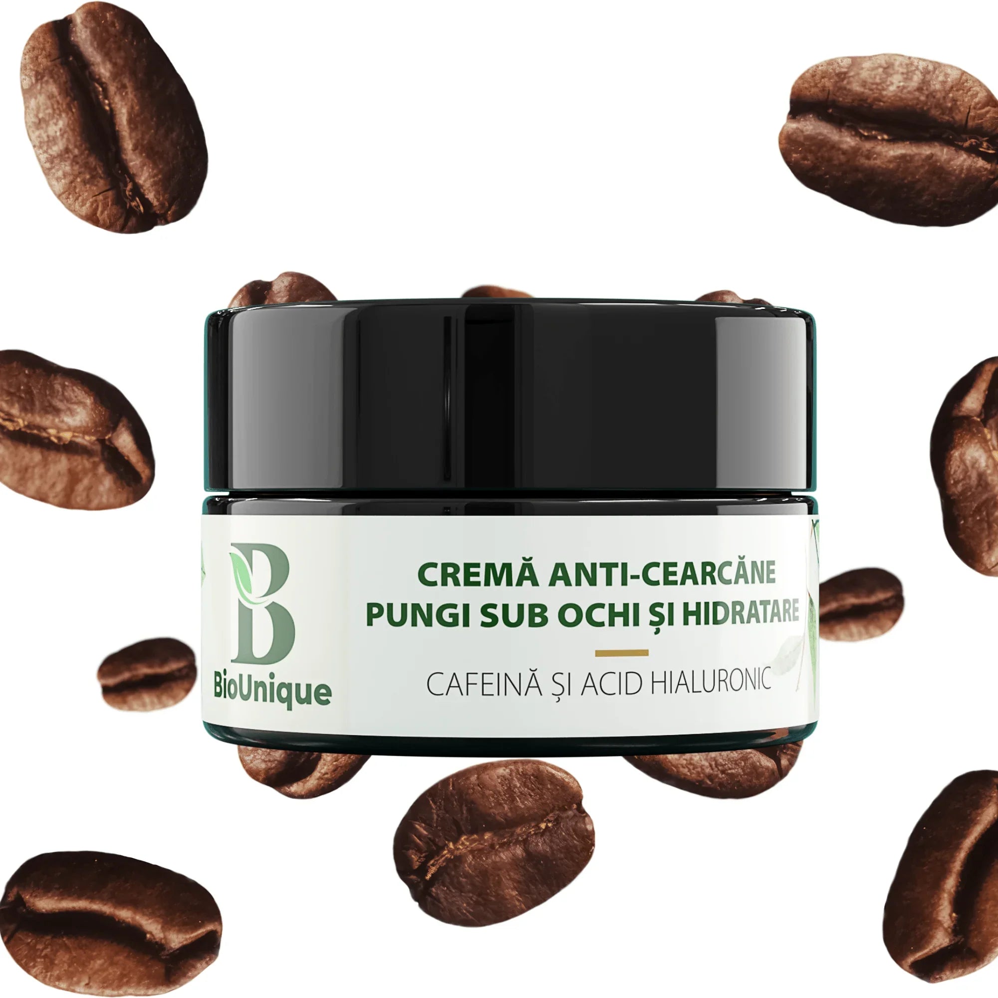 Cremă Anti - Cearcăne și Pungi Sub Ochi ce reduce cearcănele, pungile și ridurile fine - BioUnique