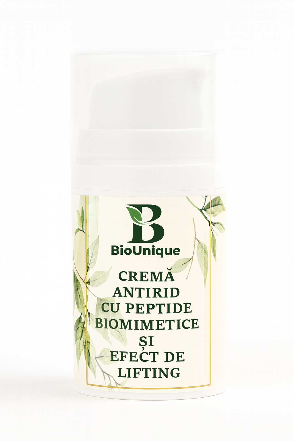 Crema Antirid cu Peptide Biomimetice si Efect de Lifting