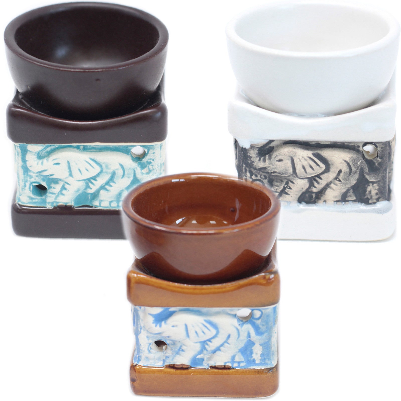 Lampă Aromaterapie Elefant pentru ceară si uleiuri parfumate - BioUnique