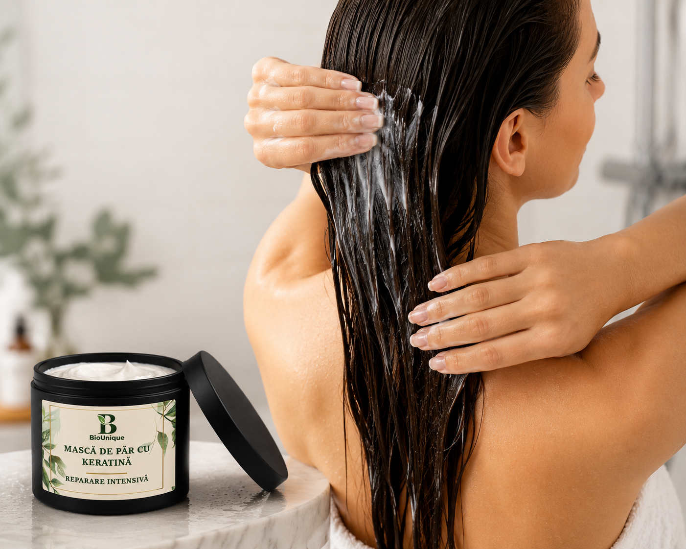 Masca de păr cu Keratină – Reparare Intensivă 300 ML