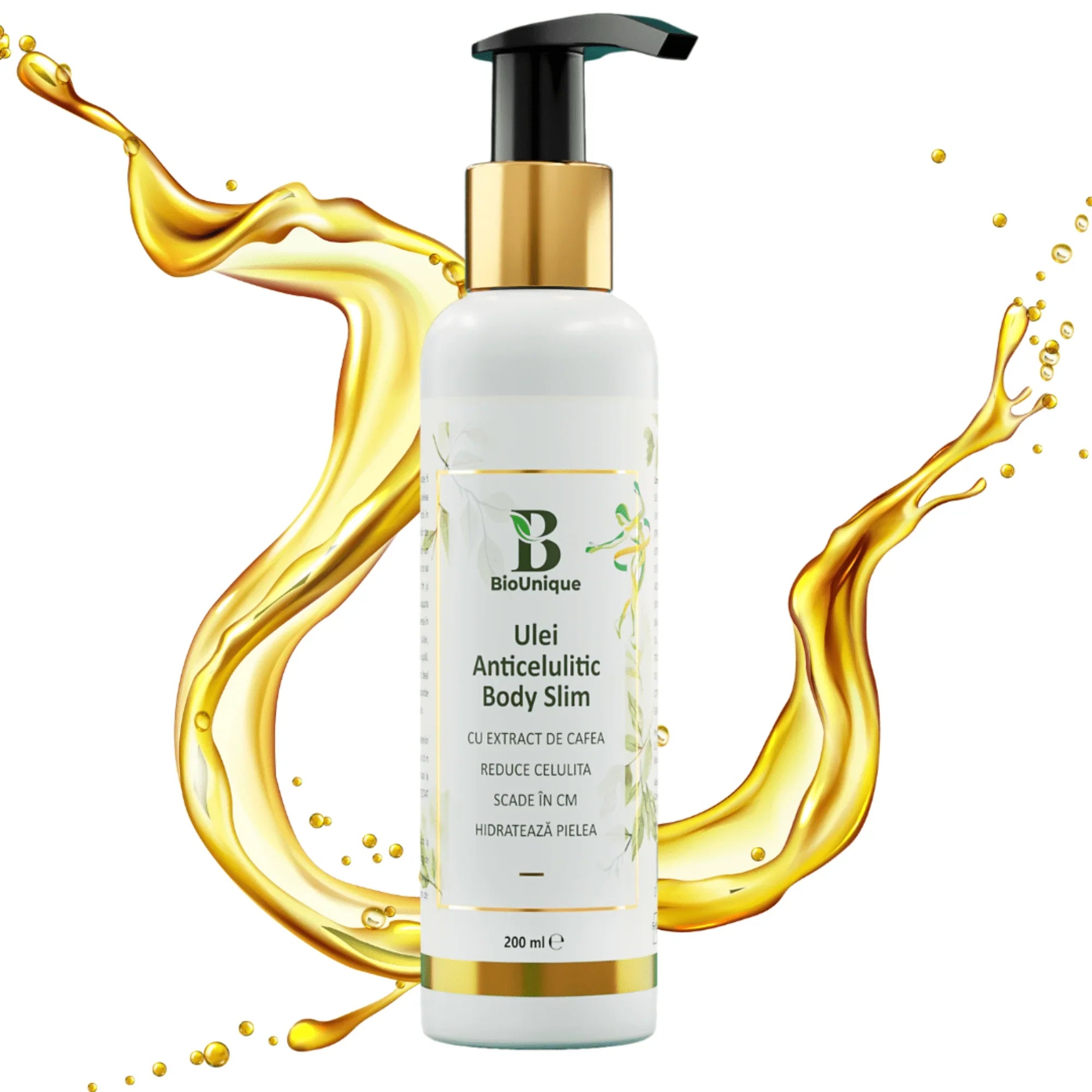 Ulei remodelare corp cu efect anticelulitic și scădere în cm cu până la 8 cm - BioUnique