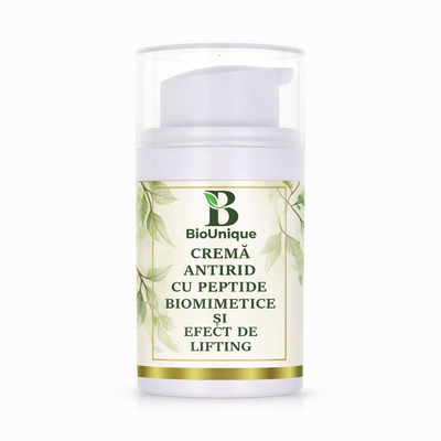 Crema Antirid cu Peptide Biomimetice si Efect de Lifting, 50 ml