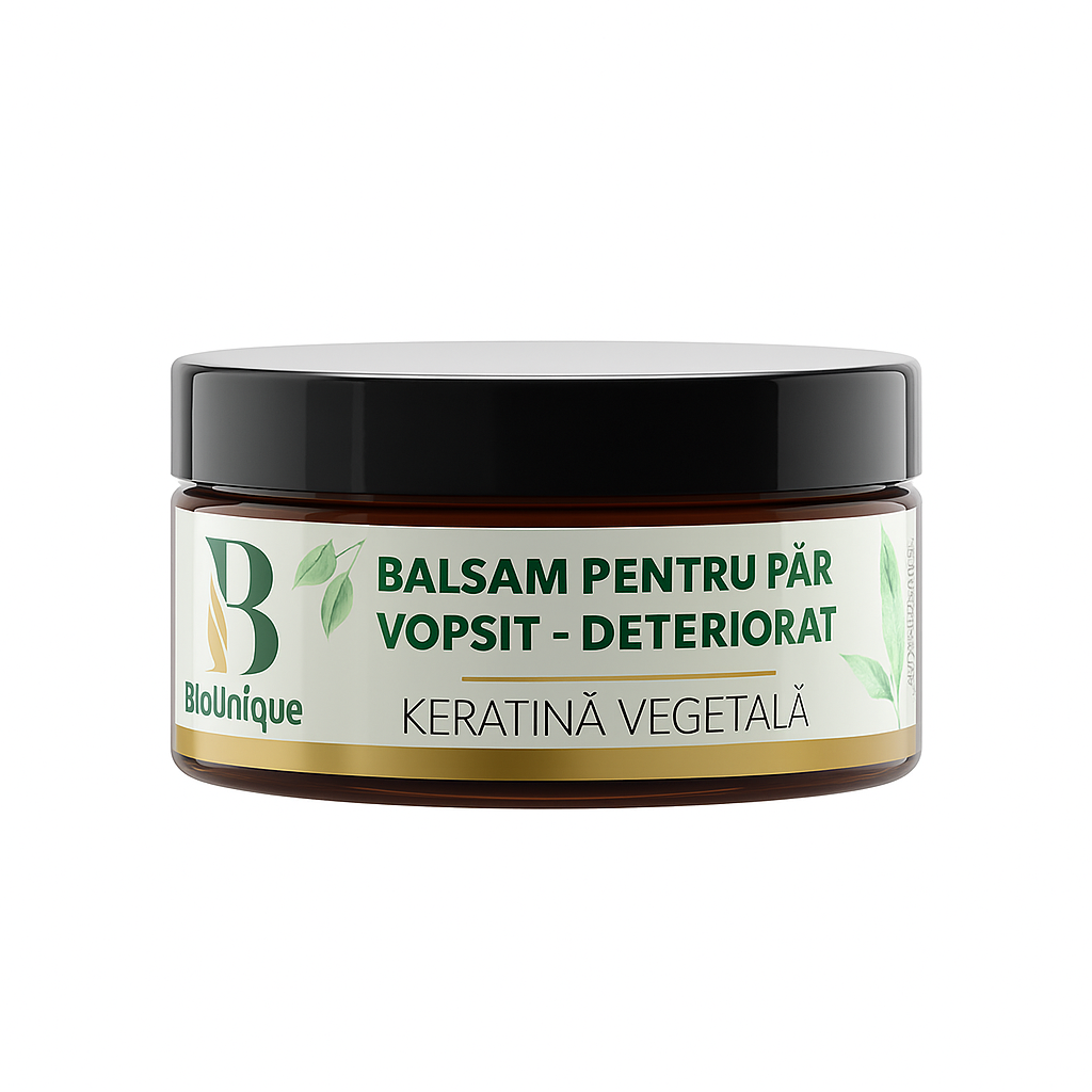 Balsam de păr Hidratant și Reparator cu Miere, Shea, Cocos și Keratină 300 ml