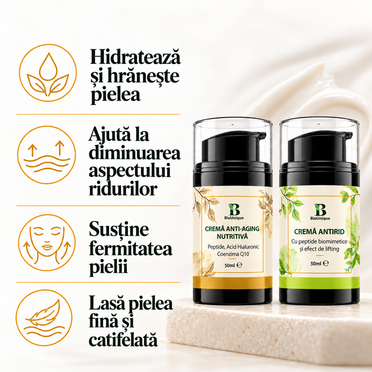 Set Anti-Rid Zi & Noapte cu Peptide