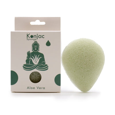 Burete Konjac pentru ten - Aloe Vera