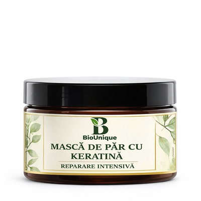 Moisturizing and Repairing Hair Balm with Honey, Shea, Coconut and Keratin 100 ml