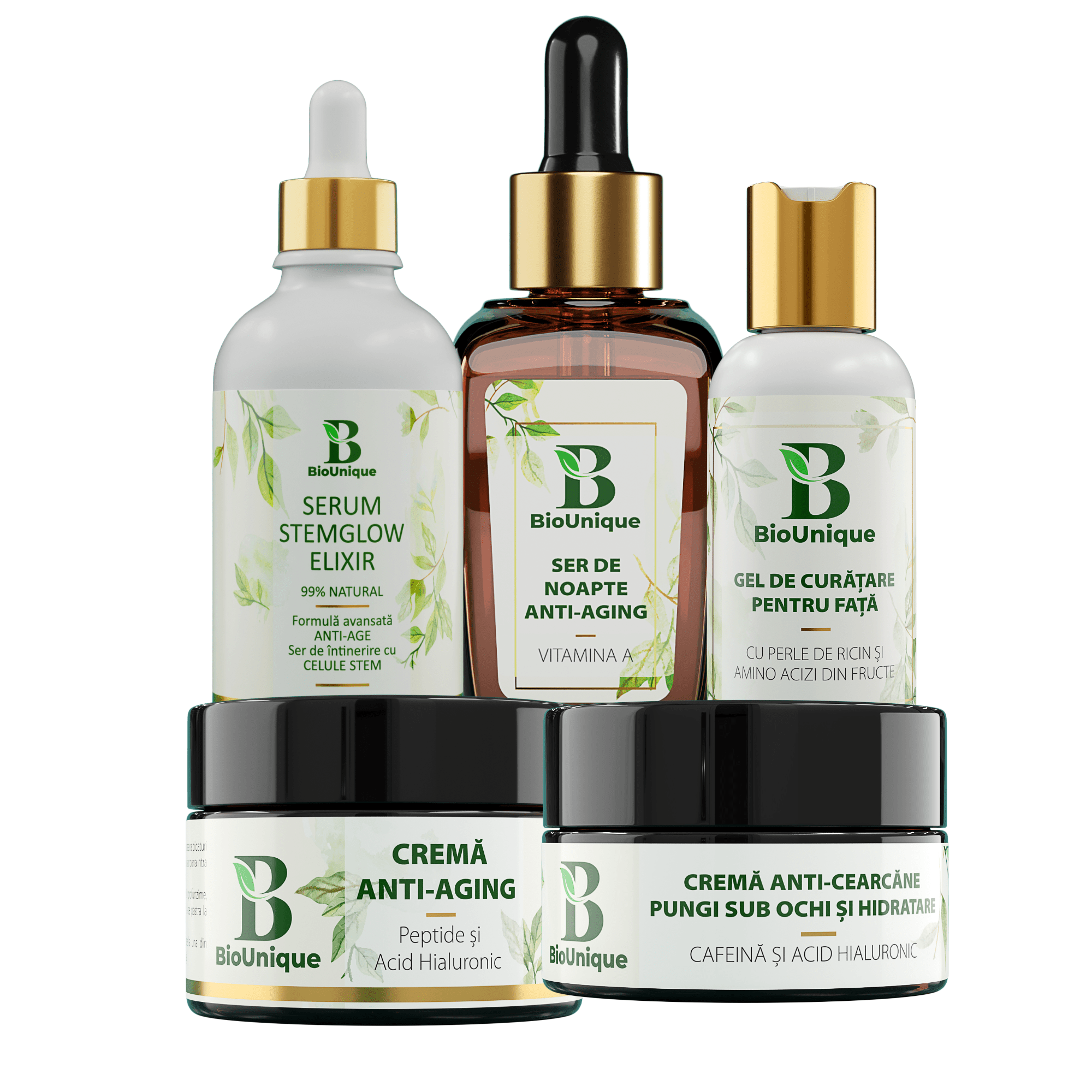 Setul Supreme Glow Anti - Aging - BioUnique