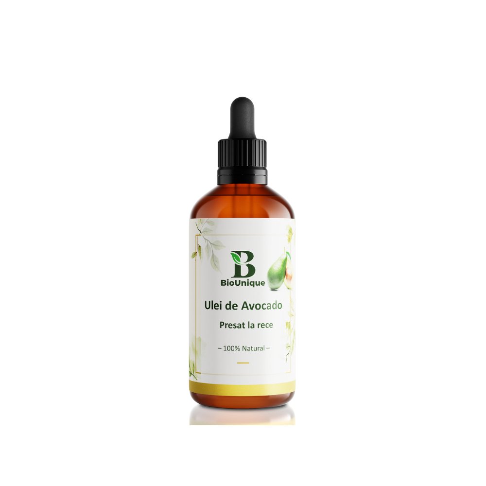 Ulei de avocado natural nerafinat 30 ml - BioUnique