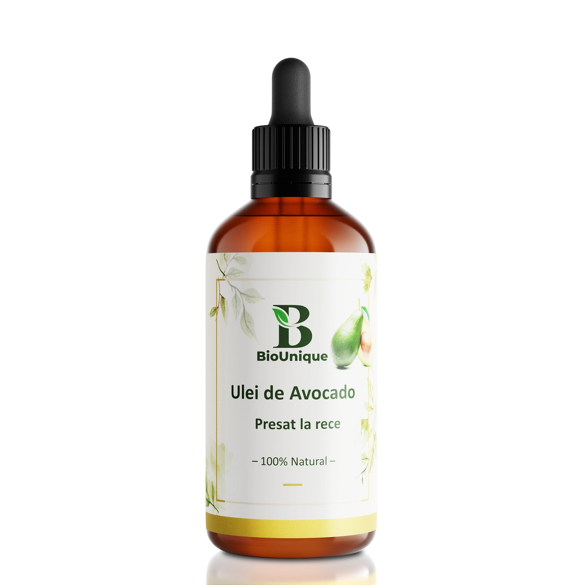 Ulei de avocado natural nerafinat 30 ml - BioUnique