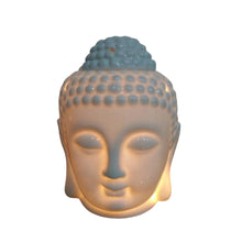Încarcă imaginea în vizualizatorul Galerie, Lampă aromaterapie Cap Buddha pentru arderea lumânărilor și ulei esențial - BioUnique
