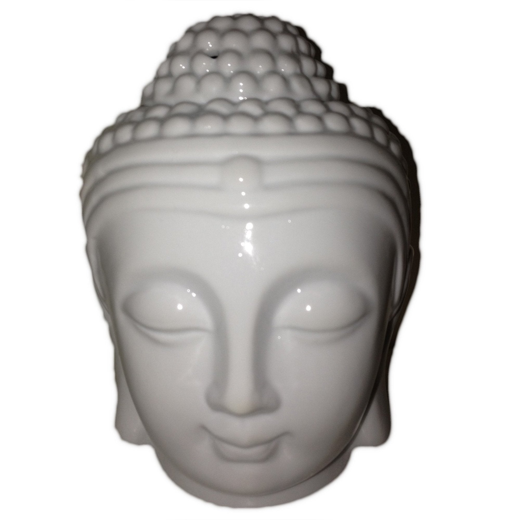 Lampă aromaterapie Cap Buddha pentru arderea lumânărilor și ulei esențial - BioUnique